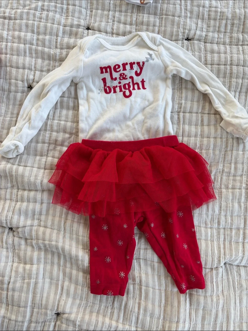 Carter's White and Red 